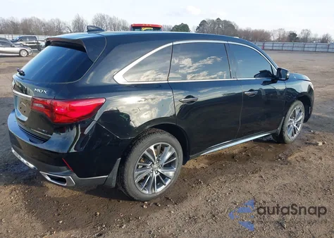 2018 Acura Mdx Technology Package Acurawatch Plus Pkg z USA, uszkodzony, nr VIN 5J8YD4H53JL009906